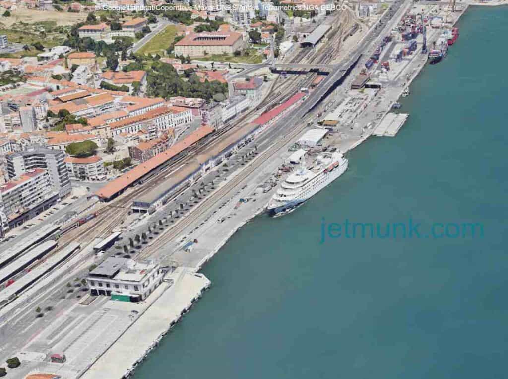 where do oceania cruise ships dock in lisbon
