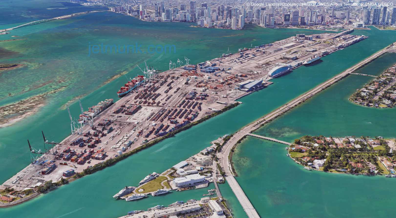 address for miami cruise port