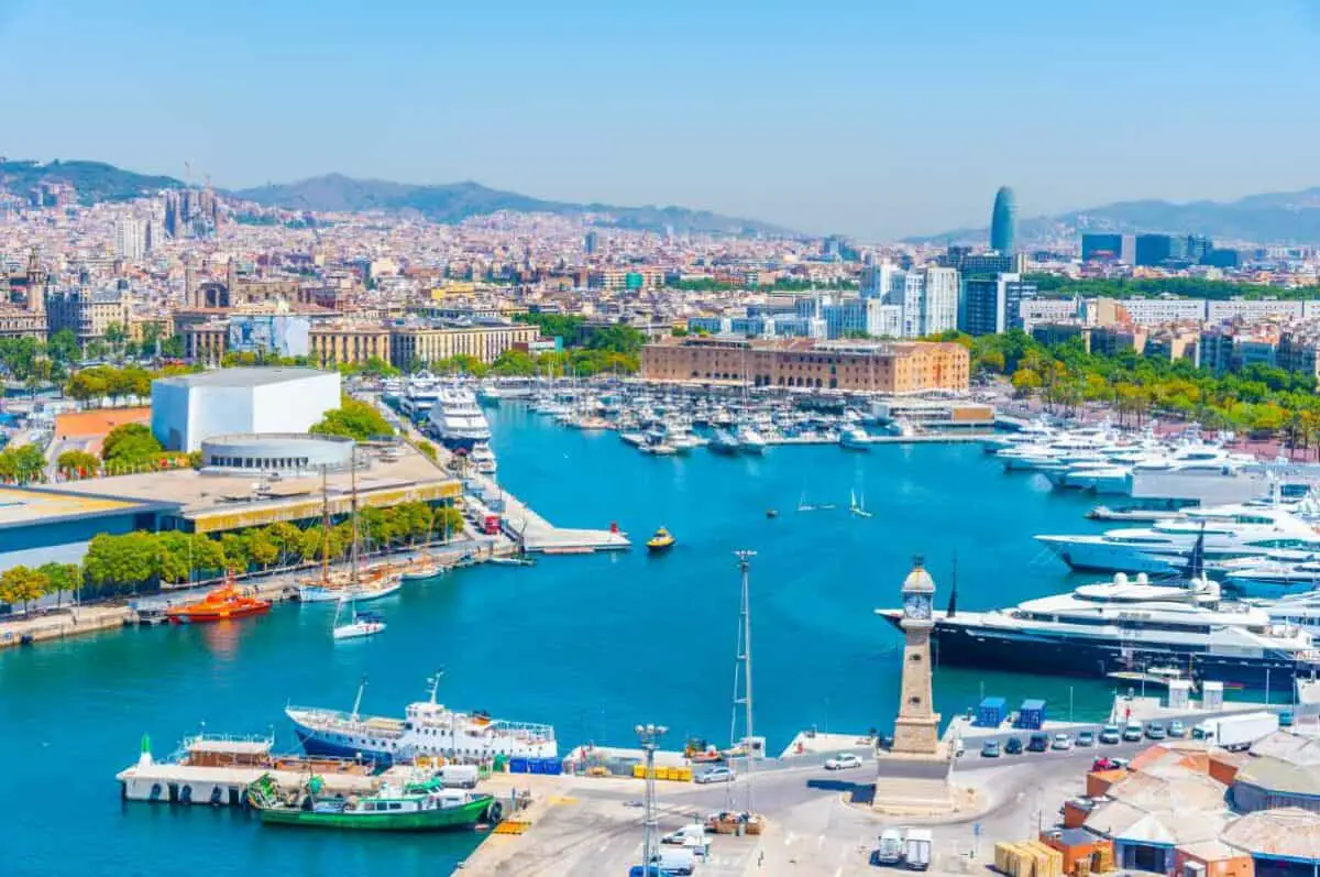 Celebrity Cruise Ships Dock In Barcelona