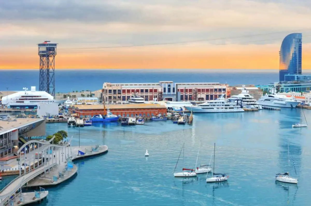 Royal Caribbean Cruise Ships Dock Barcelona