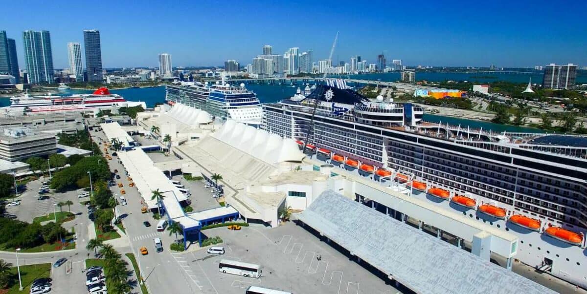 Virgin cruise Terminal Port Miami