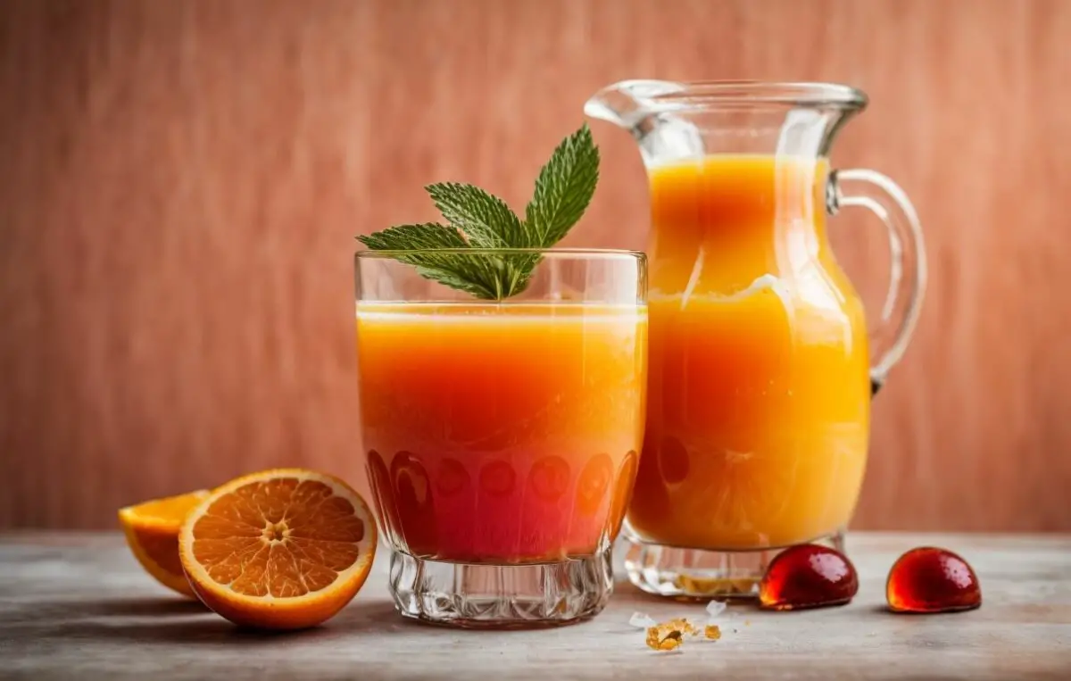 Orange juice grenadine