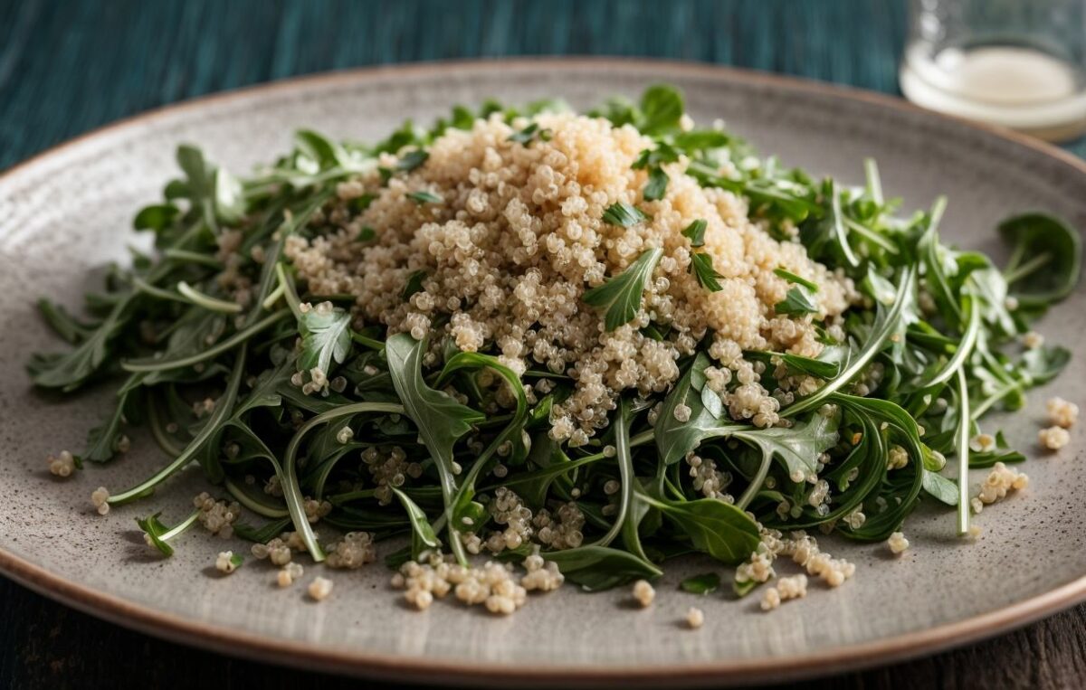 quinoa rocket salad