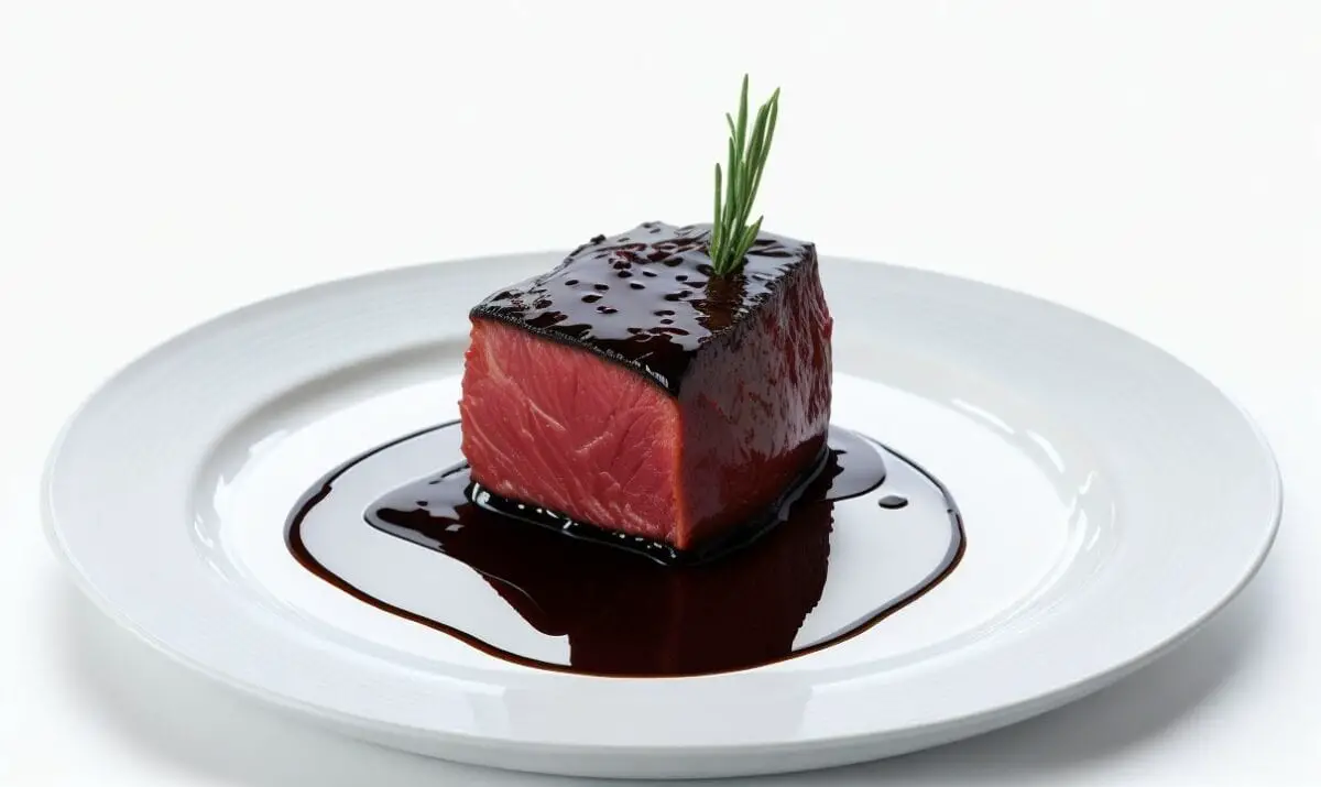 Fillet of beef with truffle sauce