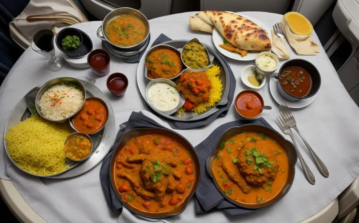 Indian-inspired meal