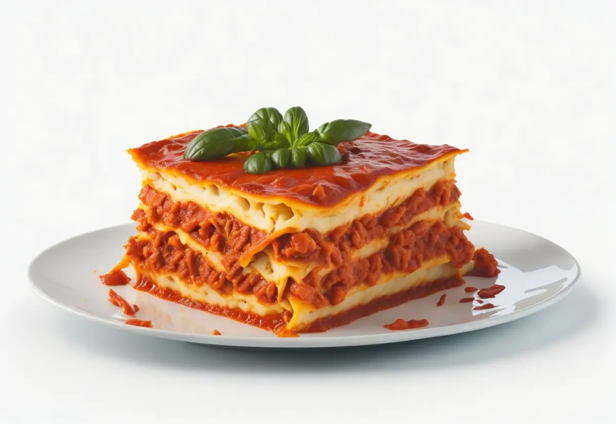 Italian canneloni lasagna