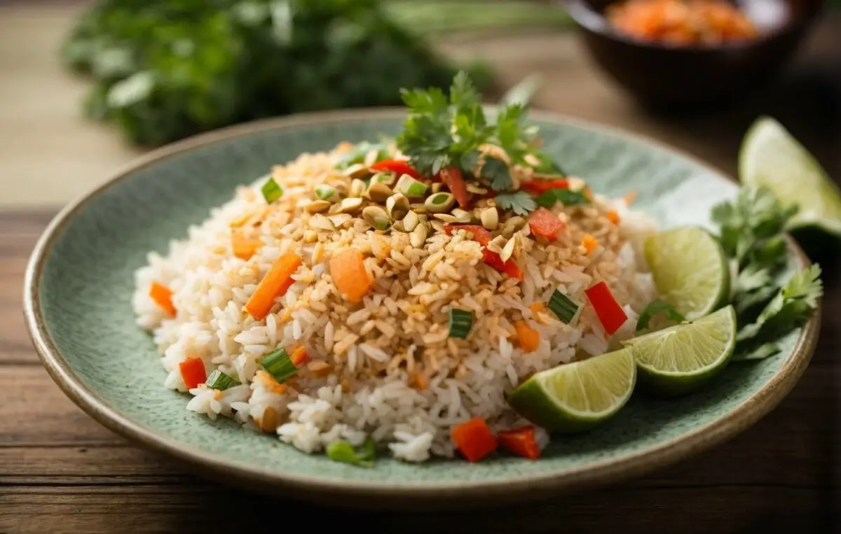 Thai-style rice dish
