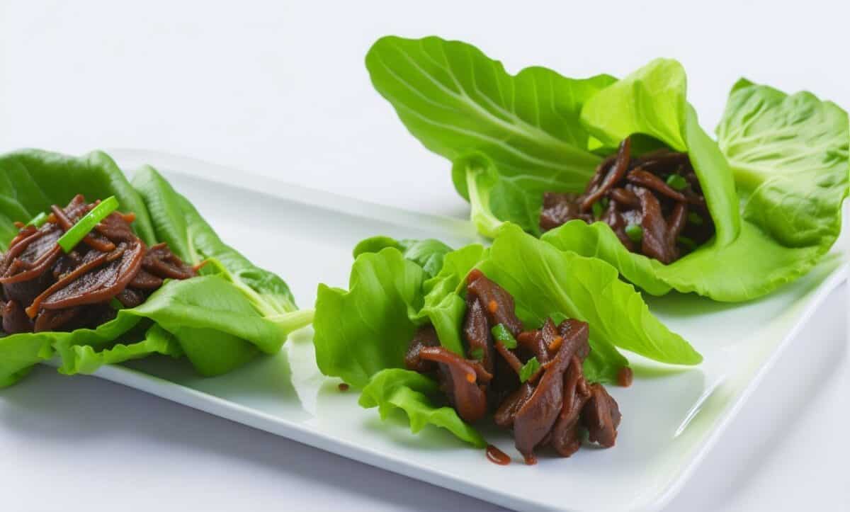 beef bulgogi lettuce wraps