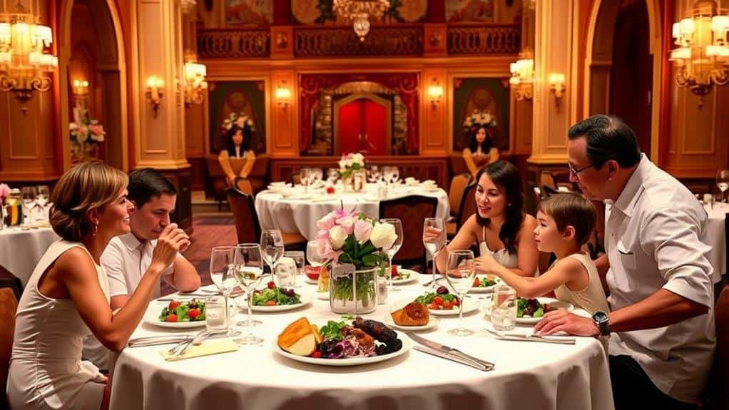 dining reservations and immersive experiences