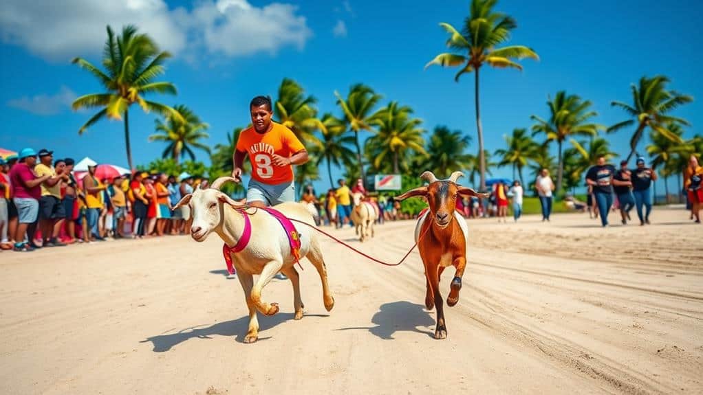 goat racing in tobago