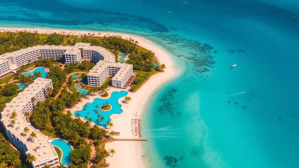 luxurious caribbean resort destination