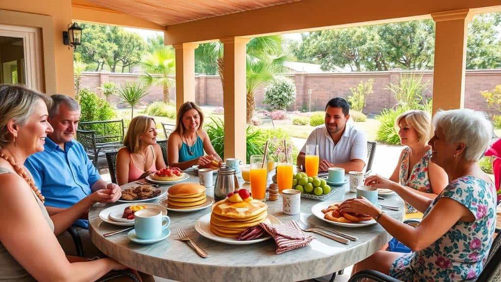 resorts offering complimentary breakfast buffets